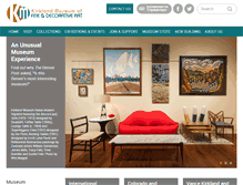 Tablet Screenshot of kirklandmuseum.org